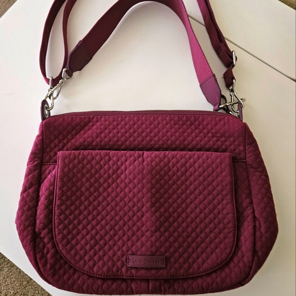 Vera Bradley Quilted Burgundy Bag